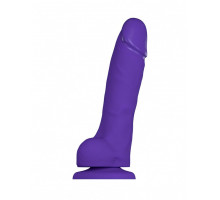 Реалістичний фалоімітатор Strap-On-Me SOFT REALISTIC DILDO Violet - Size XL