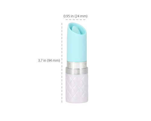 Вібратор Pillow Talk Lusty Luxurious Flickering Massager - Teal