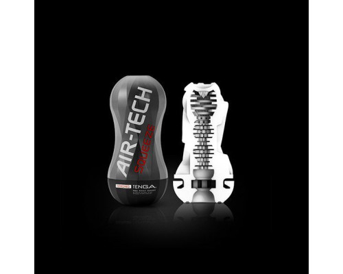 Мастурбатор Tenga Air-Tech Squeeze Strong, стискальний корпус, більш щільний вхід