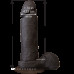 Фалоімітатор Doc Johnson The Realistic Cock 6 inch Black - ULTRASKYN, Vac-U-Lock, діаметр 4,3 см