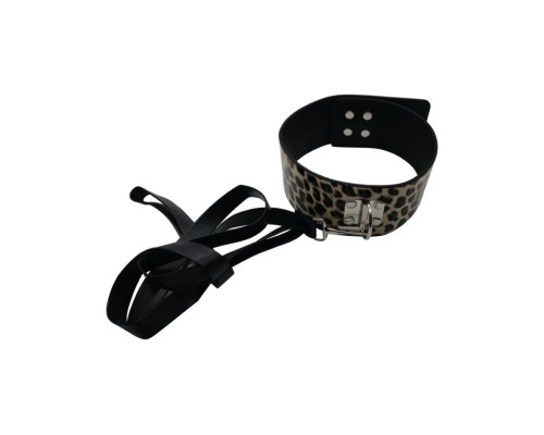 Набір MAI BDSM STARTER KIT Nº 75 Leopard: батіг, кляп, наручники, маска, нашийник, мотузка, затис