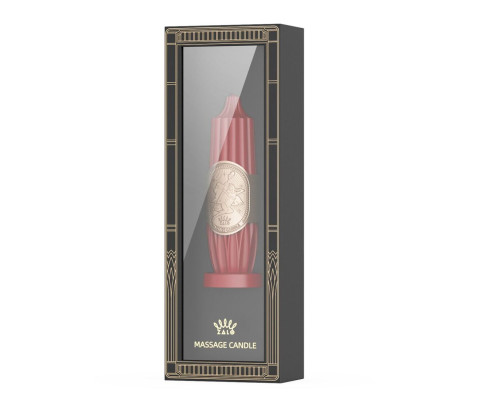 Роскошная массажная свеча Zalo Massage Candle Red