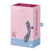 Вакуумний стимулятор із вібрацією Satisfyer Curvy Trinity 1 Bluegrey