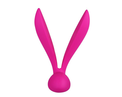 Вібромасажер кролик Leten Multi Rabbit, три вібромотори, гнучкі вушка, 7 режимів роботи