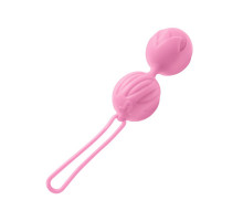 Вагінальні кульки Adrien Lastic Geisha Lastic Balls Mini Pink (S), діаметр 3,4 см, вага 85 гр