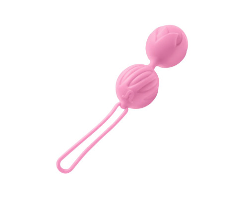Вагінальні кульки Adrien Lastic Geisha Lastic Balls Mini Pink (S), діаметр 3,4 см, вага 85 гр