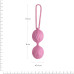 Вагінальні кульки Adrien Lastic Geisha Lastic Balls Mini Pink (S), діаметр 3,4 см, вага 85 гр