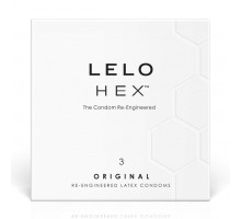 Презервативы LELO HEX Condoms Original 3 Pack
