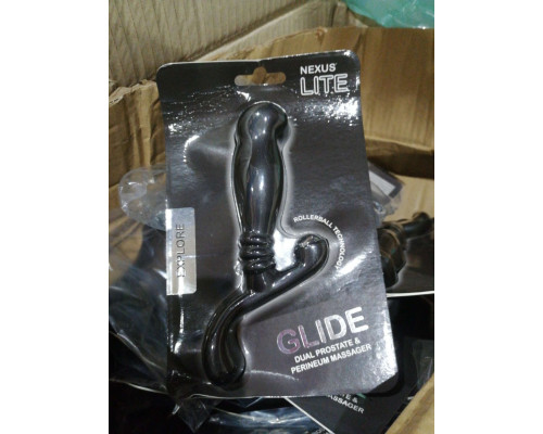 Масажер простати Nexus Glide Black (м'ята упаковка)