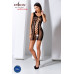 Откровенное платье-сетка Passion BS073 black