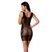 Откровенное платье-сетка Passion BS073 black