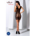 Откровенное платье-сетка Passion BS073 black