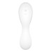 Satisfyer Curvy Trinity 5+ White – вакуумний смарт-вібратор білий