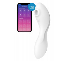 Satisfyer Curvy Trinity 5+ White – вакуумний смарт-вібратор білий