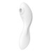 Satisfyer Curvy Trinity 5+ White – вакуумний смарт-вібратор білий