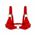 Ліф класичний Feral Feelings - Bikini Top Red Trasparent