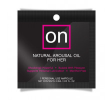 Пробник возбуждающего масла Sensuva - ON Arousal Oil for Her Original (0,3 мл)