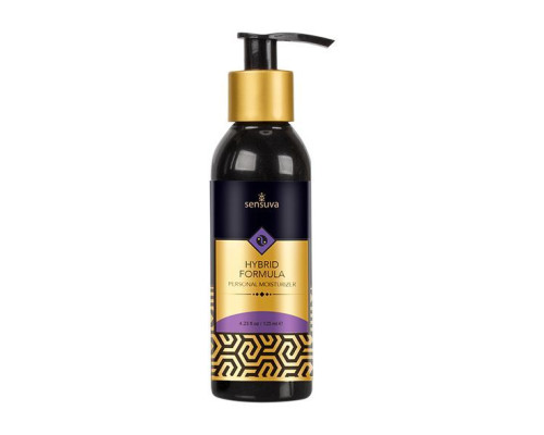 Смазка водно-силиконовая Sensuva Hybrid Formula (125 мл) без сахара, подходит для оральных ласк