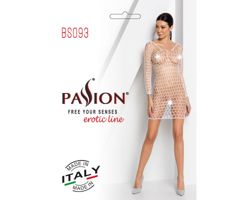 Бодистокинг Passion BS093 white