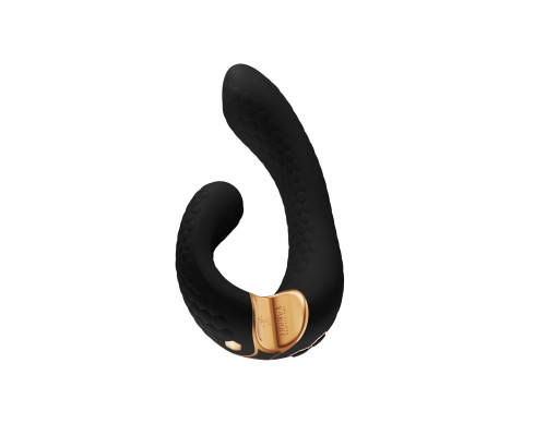 Вібратор кролик гнучкий Shunga - Miyo Intimate Massager Black