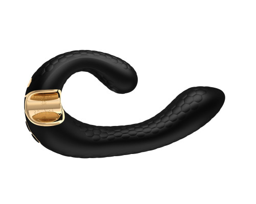 Вібратор кролик гнучкий Shunga - Miyo Intimate Massager Black