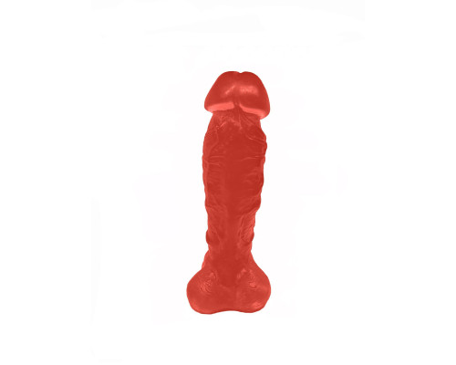 Крафтове мило-член із присоскою Чистый Кайф Red size XL, натуральне