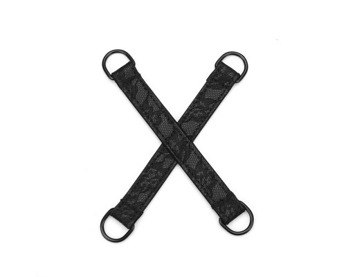 Набір БДСМ Liebe Seele Black Lace and Neoprene 11 аксесуарів Bondage Kit