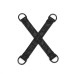 Набір БДСМ Liebe Seele Black Lace and Neoprene 11 аксесуарів Bondage Kit