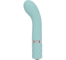 Розкішний вібратор Pillow Talk - Racy Teal з кристалом Сваровські для точки G, подарункова упаковка