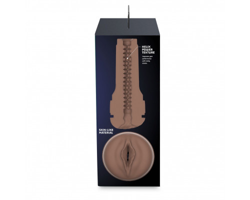 Мастурбатор вагіна Kiiroo Feel Stroker Mid Brown для секс-машини Kiiroo Keon