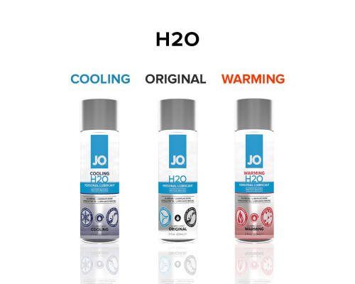 Охолоджувальна змазка на водній основі System JO H2O COOLING (120 мл) з ментолом, рослинний гліцерин