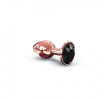 Металева анальна пробка із прикрасою у вигляді кристалу Dorcel - Diamond Plug S