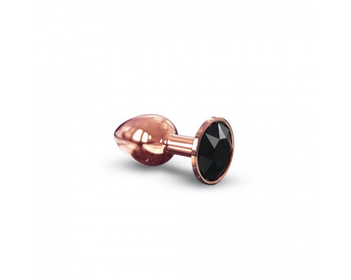 Металева анальна пробка із прикрасою у вигляді кристалу Dorcel - Diamond Plug S