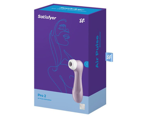 Вакуумний стимулятор Satisfyer Pro 2 violet