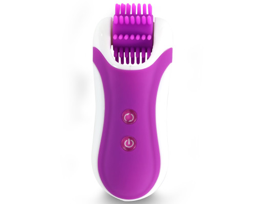Стимулятор з імітацією оральних ласк FeelzToys - Clitella Oral Clitoral Stimulator Purple