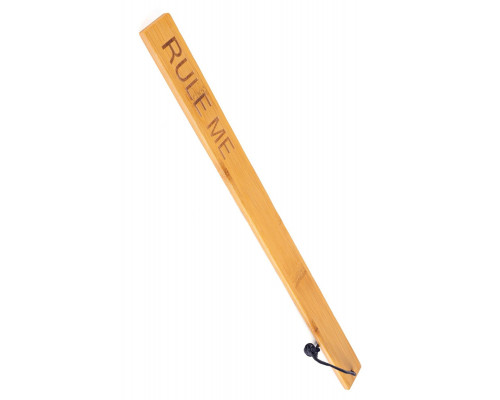 Падл Fetish Tentation Paddle Rule Me Bamboo, упакований у ПЕ пакет
