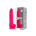 Фалоімітатор SilexD Kingston Pink (MODEL 15in), двошаровий, силікон+Silexpan, діаметр 7 см