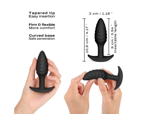 Анальная пробка Dorcel WAVY PLUG