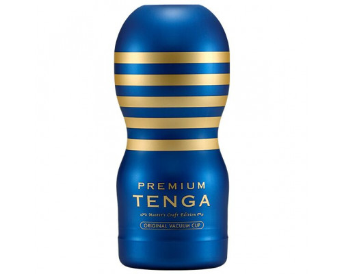 Мастурбатор Tenga Premium Original Vacuum Cup (глибоке горло) з вакуумною стимуляцією