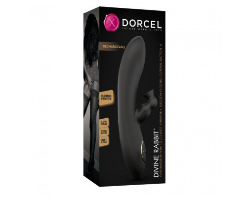 Dorcel Divine Rabbit - вібратор з вакуумною стимуляцією