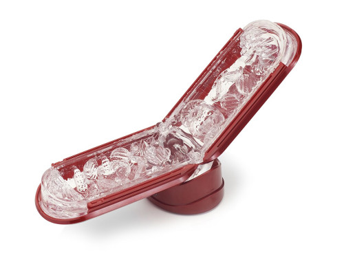 Мастурбатор із нагрівачем Tenga Flip Zero Red + Flip Warming Set
