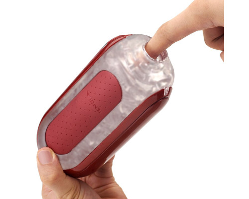 Мастурбатор із нагрівачем Tenga Flip Zero Red + Flip Warming Set