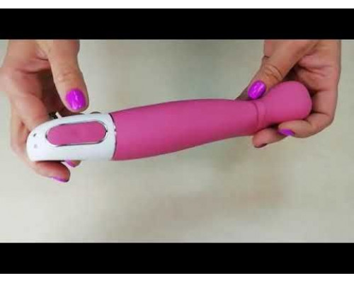 Потужний вібратор Satisfyer Vibes Petting Hippo з гнучким стволом, литий силікон, 12 режимів роботи