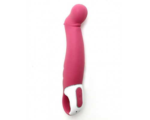Потужний вібратор Satisfyer Vibes Petting Hippo з гнучким стволом, литий силікон, 12 режимів роботи