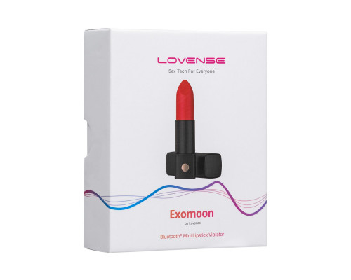 Вібратор Lovense Exomoon (Lipstick Vibrator)