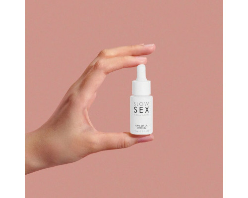 Олія для орального сексу Bijoux Indiscrets Slow Sex Oral Sex Oil CBD (15 мл)