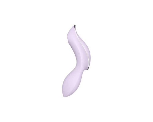 Вакуумний стимулятор із вібрацією Satisfyer Curvy Trinity 2 Violet
