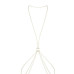 Ланцюжок для тіла Bijoux Indiscrets Magnifique 8 Body Chain - Gold, прикраса для тіла