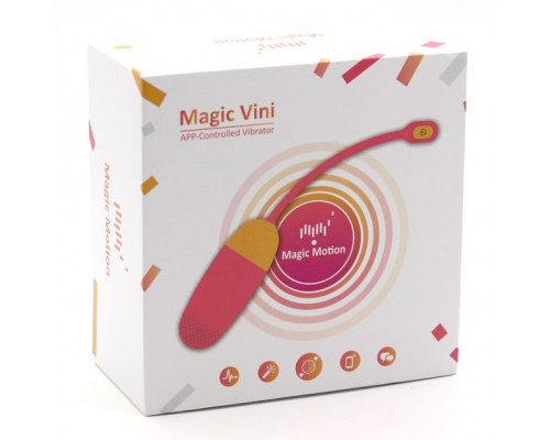 Смарт-віброяйце Magic Motion Vini Orange, керування зї смартфона
