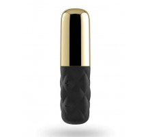 Потужний міні-вібратор Satisfyer Mini Lovely Honey Gold зі знімним ковпачком, 15 режимів роботи